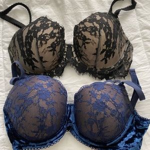 Victoria’s Secret lot 2 lace bras 32DD
